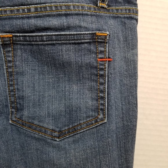 GAP jeans 1 Bootcut Stretch Medium Tint denim Y2K 2007 low rise waist boot cut - Picture 10 of 16